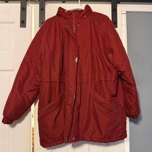 Red Puffer Jacket